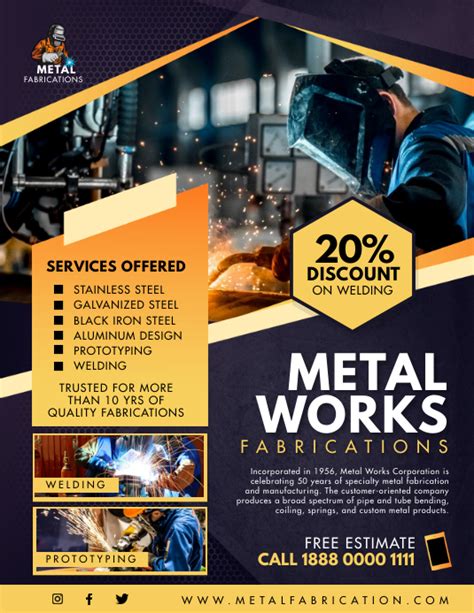 metal fabricator online advertising|advertising for metal fabricators.